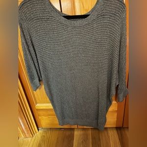 Express metallic top (like new) size Small